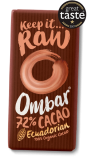 Ombar hořká 72% RAW BIO