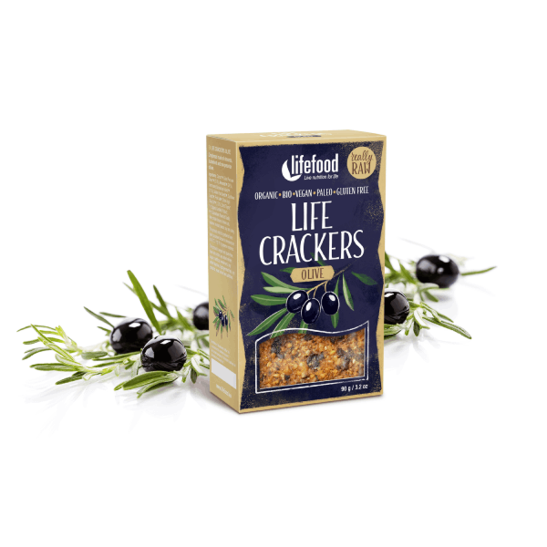 Placky s olivami 90g RAW BIO