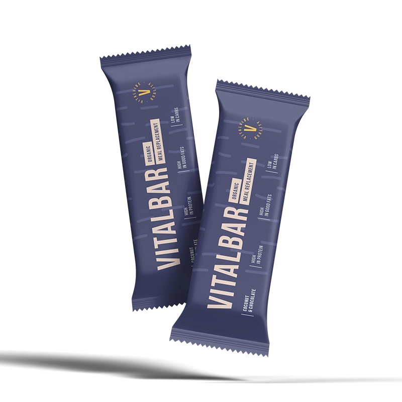 Proteinová tyčinka Vitalbar Coconut&Chocolate BIO