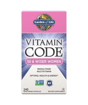Vitamin Code RAW Women 50 - pro ženy po padesátce - 240 kapslí