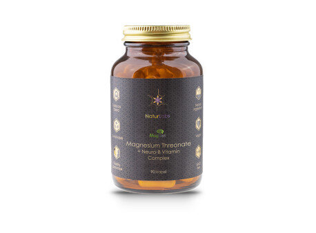 Hořčík Treonát + Neuro-B Vitamin Komplex, kapsle