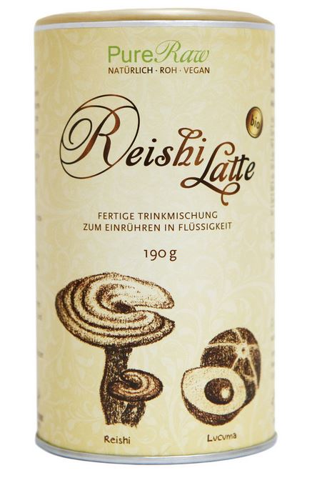 Reishi Latté nápoj 190g RAW BIO