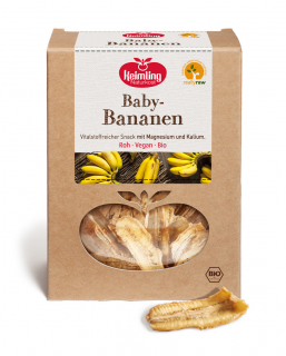 Baby banánky 250g RAW BIO