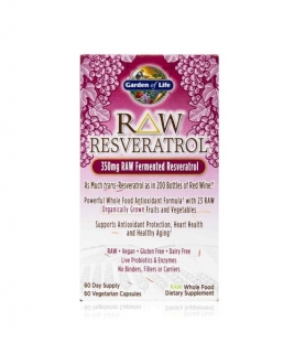 Resveratrol RAW BIO - dávka na 2 měsíce