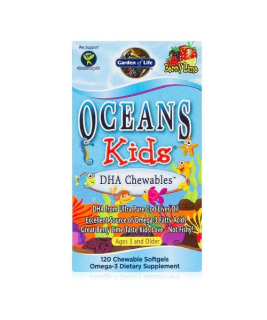 Ocean Kids DHA omega 3 -pro děti -120 tobolek