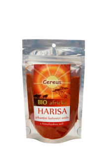 Himálajská krystalická sůl růžová pikantní Africká Harisa 120g BIO